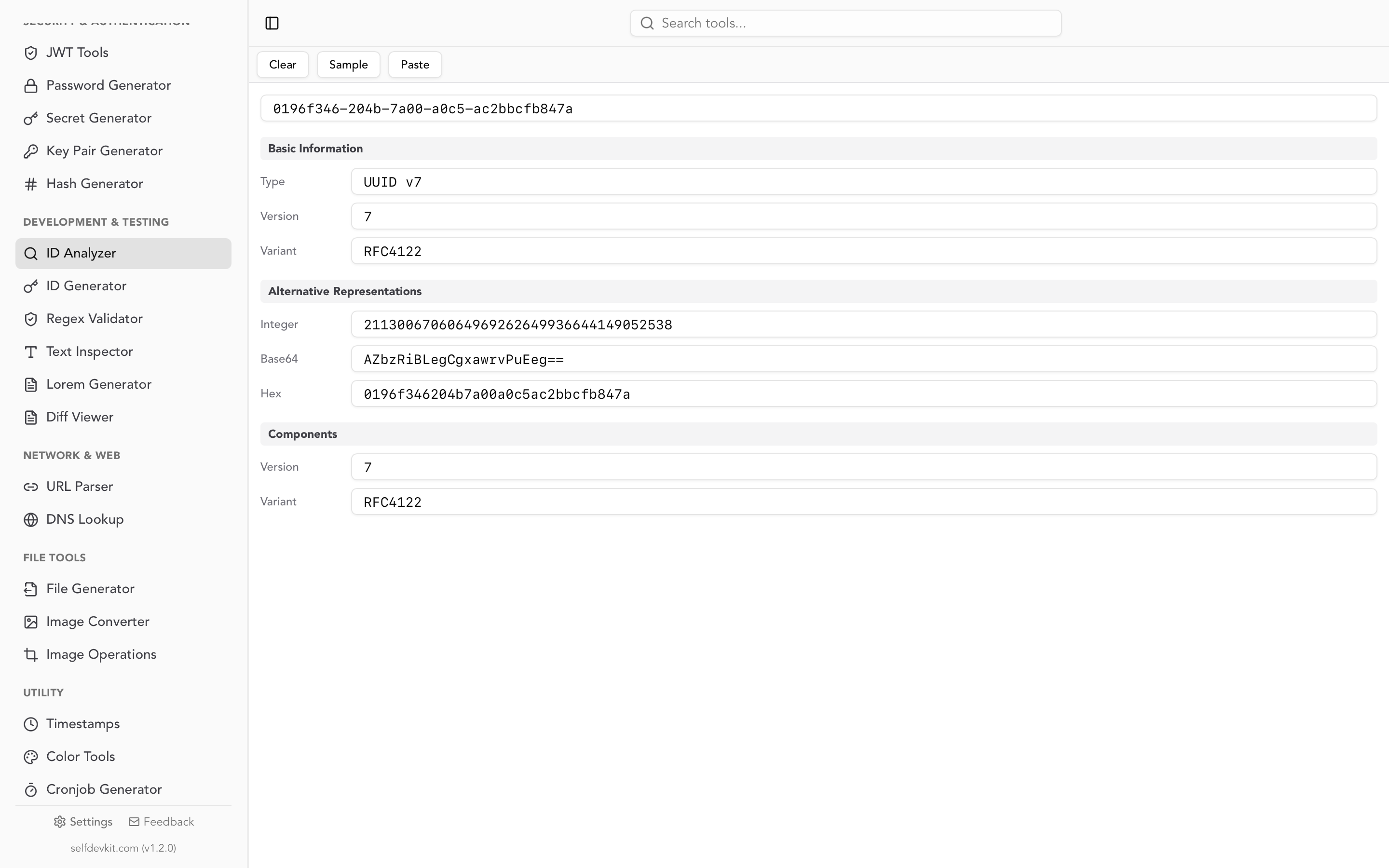 ID Analyzer Light Mode